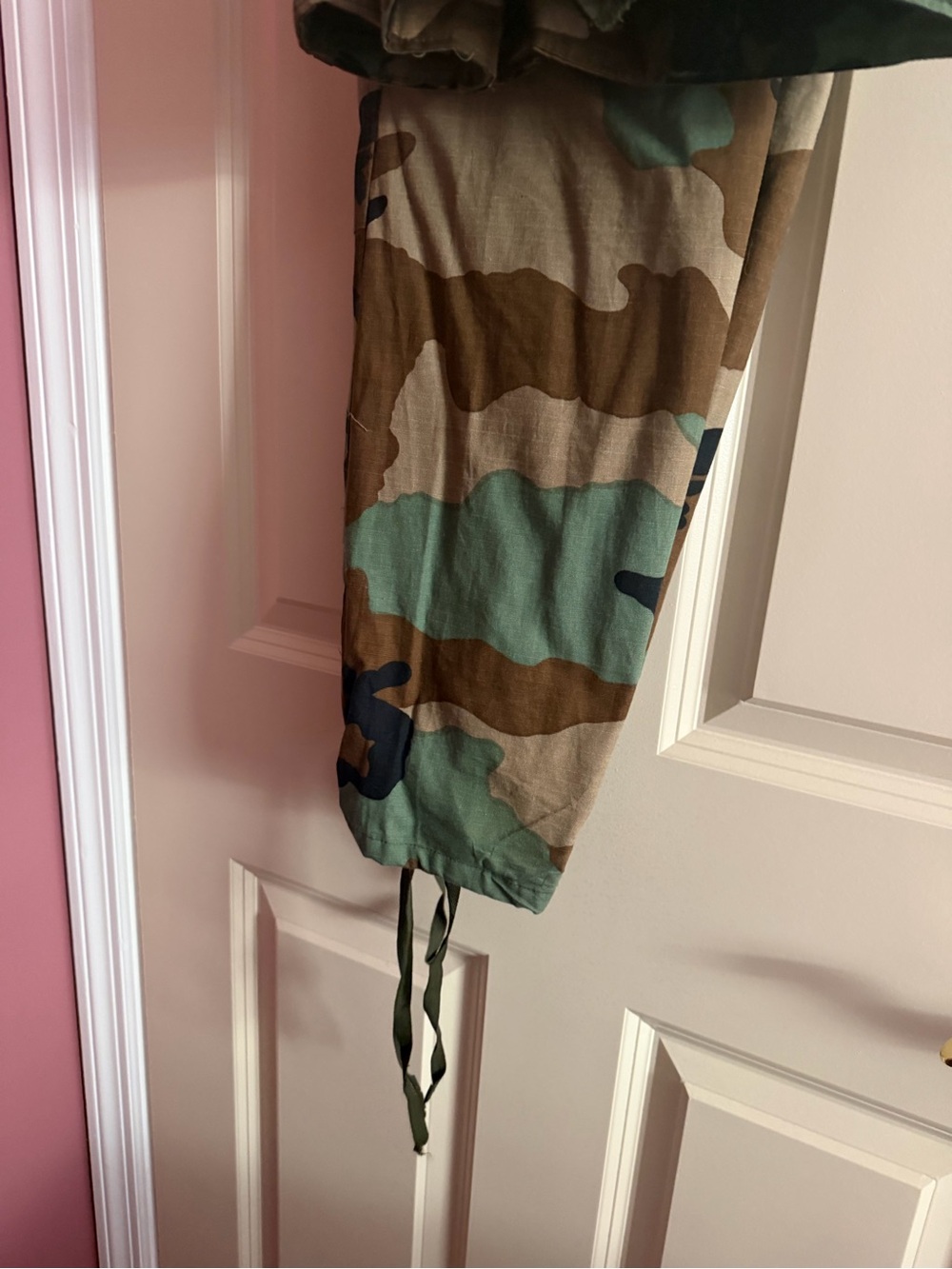 Men's Camo Cargo Shorts — Green/Brown Woodland